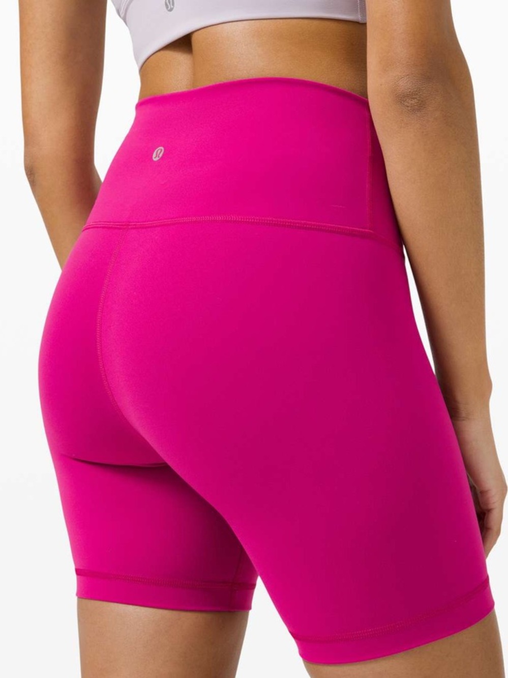 Lululemon Wunder Train High-Rise Short 6" Ripened Raspberry - Picture 2 of 15